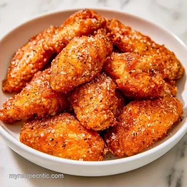 Salt Pepper Chicken Wings for 4 Servings