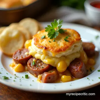 The Ultimate Sausage Breakfast Casserole Recipe Easy Biscuit Bake