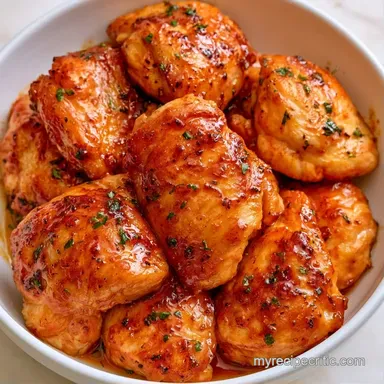 Sheet Pan Chicken with Honey Recipe Card