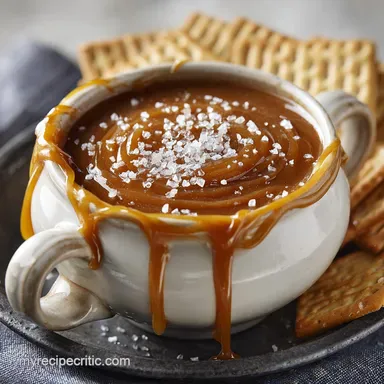 Homemade Caramel Dip The Silky Salted Butter Recipe Recipe Card
