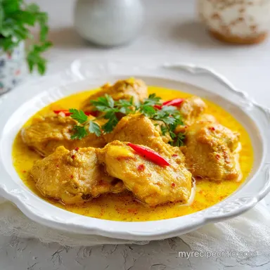 Simple Curry Chicken Thighs in 35 Minutes