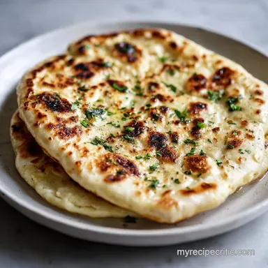 Fluffy Naan Bread Recipe with Yogurt in 30 Min