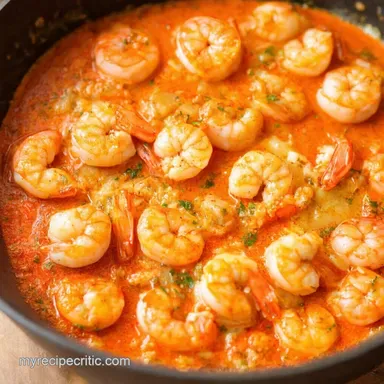 Quick Garlic Butter Shrimp Scampi Ready in 20 Recipe Card