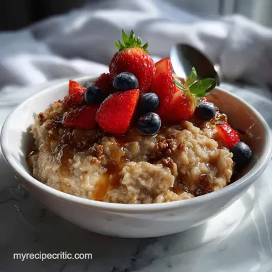Slow Cooker Oatmeal: Silky, Caramelized Depth
