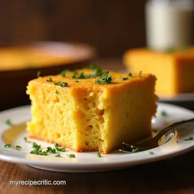 Smoked Paprika Cheddar Cornbread Best BBQ Side Dishes Recipe Card