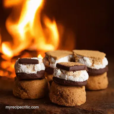 Smores Bites Recipe Campfire Treat No Campfire Needed Recipe Card