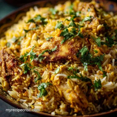 Speedy Instant Pot Chicken Biryani Weeknight Maharaja Recipe Recipe Card
