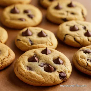 Easy Mini Chocolate Chip Cookies Ready in 20 Minutes Recipe Card