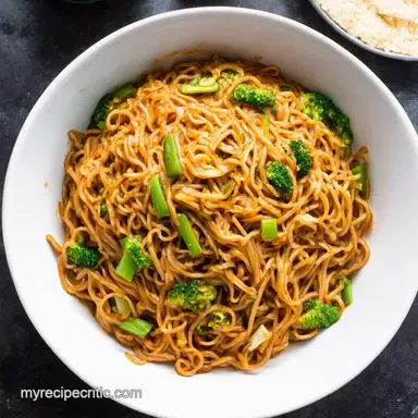 Quick Vegetable Chow Mein Recipe Better Than Takeaway Recipe Card