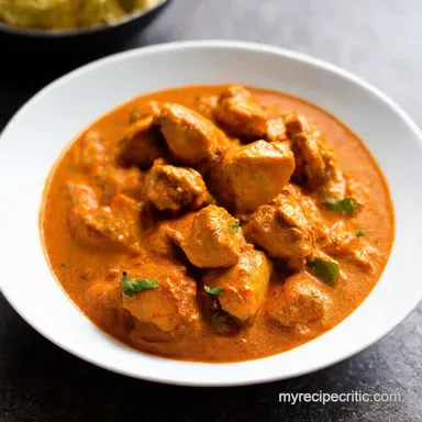 Spicy Butter Chicken Aromatic Indian Comfort Food
