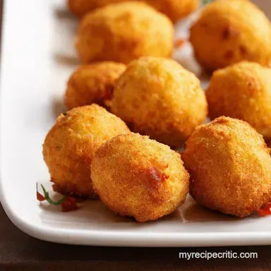 Spicy Chorizo Croquettes Barcelona Bar Snacks at Home