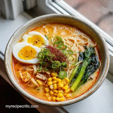 Spicy Miso Ramen: Creamy Japanese Noodle Soup in 30 Minutes Recipe Card