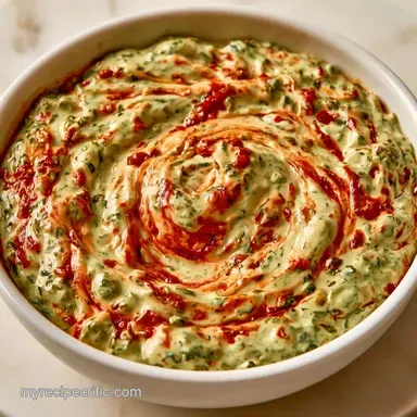 Spinach Artichoke Pepper Dip: Creamy Recipe Card