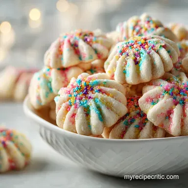 Spritz Cookies: Old Fashioned Butter Cookies in 23 Minutes