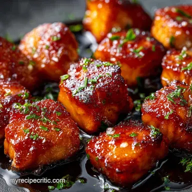 Honey Glazed Salmon Bites: Sticky, 15-Minute Easy Weeknight Meal