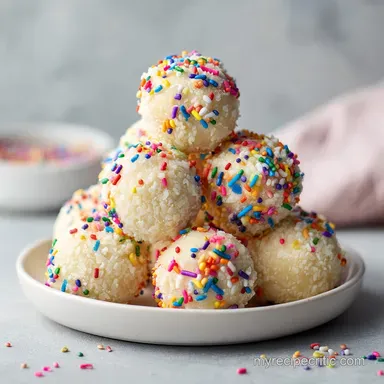 Sugar Cookie Truffles Recipe with Cream Cheese