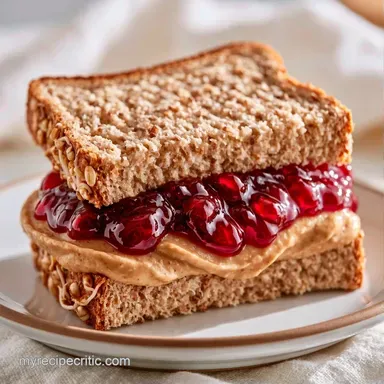 SunButter and Jelly Sandwich in 5 Minutes Recipe Card
