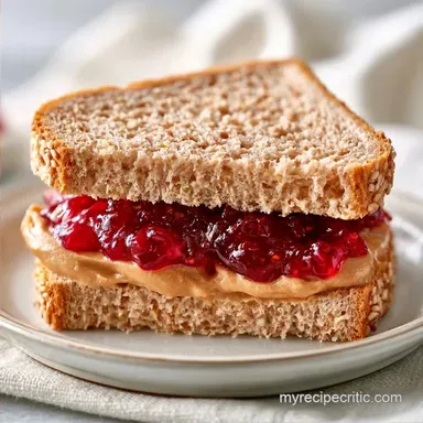 SunButter and Jelly Sandwich in 5 Minutes