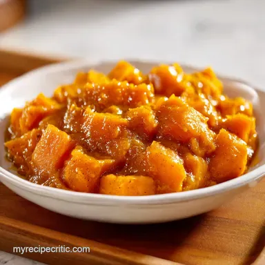 Sweet Potato Casserole with Pecans Recipe Card