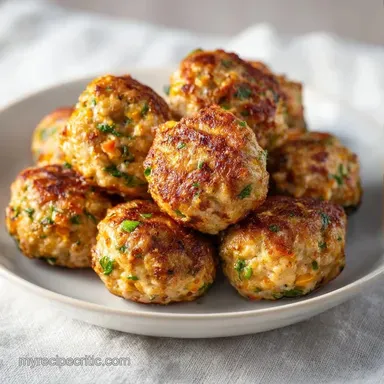 Turkey Meatballs with Zucchini: Tender Recipe Card