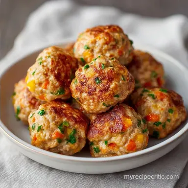 Turkey Meatballs with Zucchini: Tender
