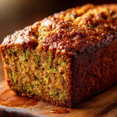 Quintessential Old Fashioned Zucchini Bread Recipe Moist Spiced Loaf Recipe Card
