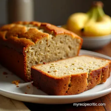 Super Moist Banana Bread Recipe Queens Secret to Deliciousness Recipe Card