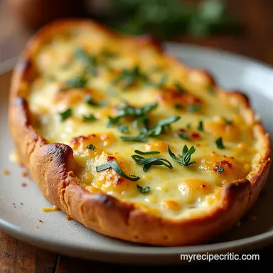 The Best Cheesy Garlic Bread Foolproof Artisan Crusty Sourdough Method