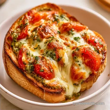 Toasted Caprese Sandwich in 15 Minutes