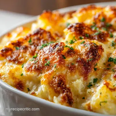 Cheesy Potato Casserole: Scratch-Made Ultra-Creamy