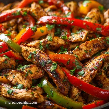 Chicken Fajita Marinade: The Ultimate Easy Tex-Mex Flavour Bomb Recipe Card