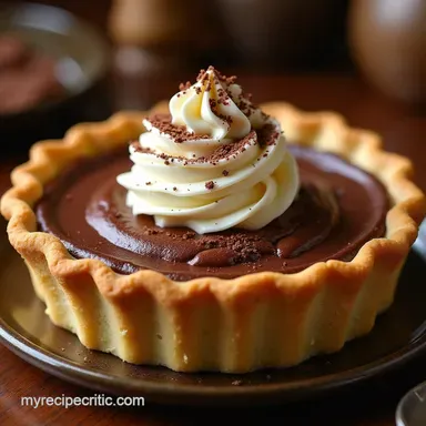 The Best Homemade Chocolate Cream Pie Recipe Velvety Rich Recipe Card