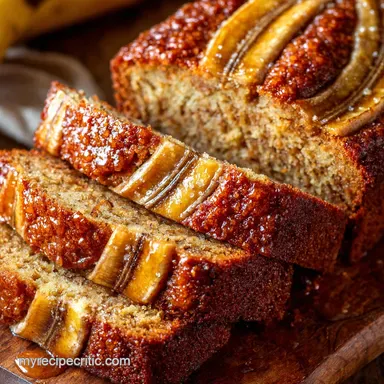 The Ultimate Buttery Brown Sugar Banana Bread Best Moist Recipe Recipe Card