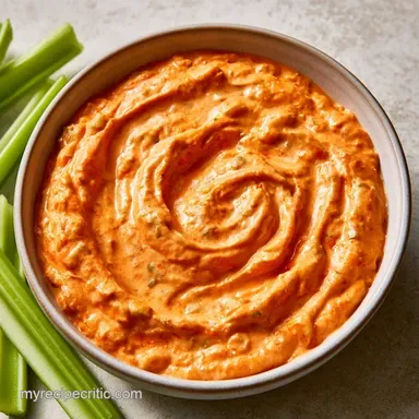 Vegetarian Buffalo Dip in 40 Minutes Recipe Card