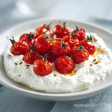 Whipped Feta Roasted Tomatoes: Creamy Recipe Card