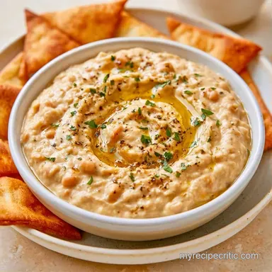 White Bean Dip in 10 Minutes Recipe Card
