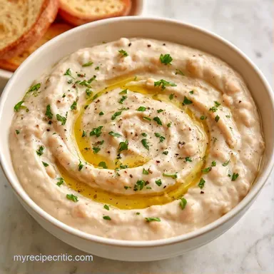 White Bean Dip in 5 Minutes Recipe Card