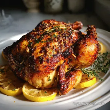 Whole 30 Recipe with Roasted Chicken and Vegetables - Sheet Pan Flavor Recipe Card