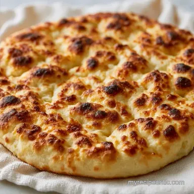 Easy Yeast Free Flatbread Crust: 26 Min