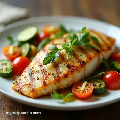 Zesty Grilled Tilapia with Veggies An Easy Mediterranean Treat