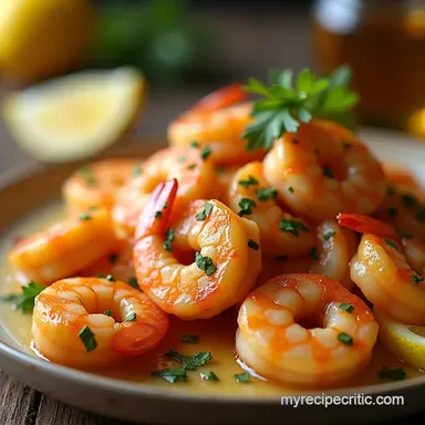 Keto Lemon Garlic Butter Shrimp 20Min Weeknight Winner Recipe Card