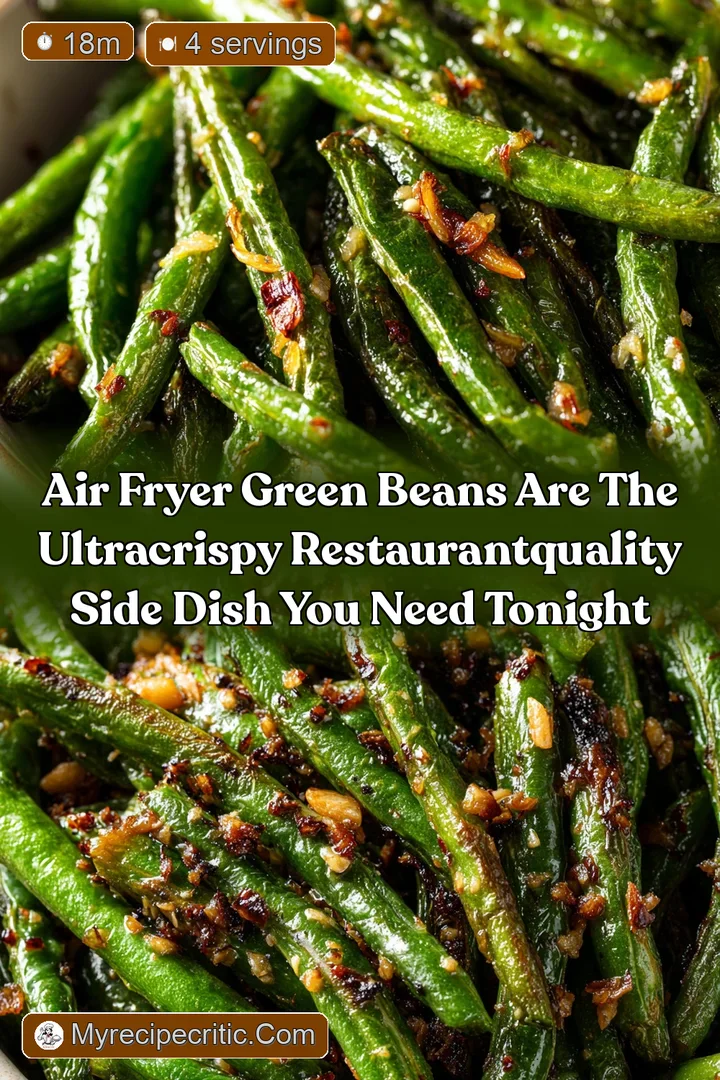 Air Fryer Green Beans are the ultracrispy restaurantquality side dish you need tonight