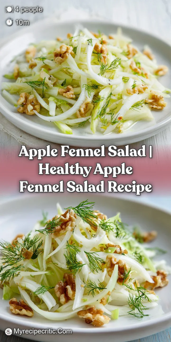 Close-up of glossy, cider-glazed apple slivers and crunchy walnuts with a hint of fresh green fennel fronds.