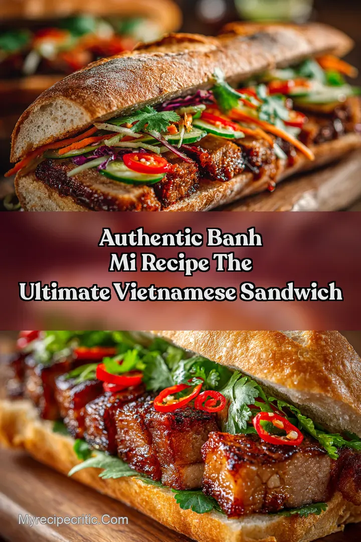 Authentic banh mi Recipe The Ultimate Vietnamese Sandwich