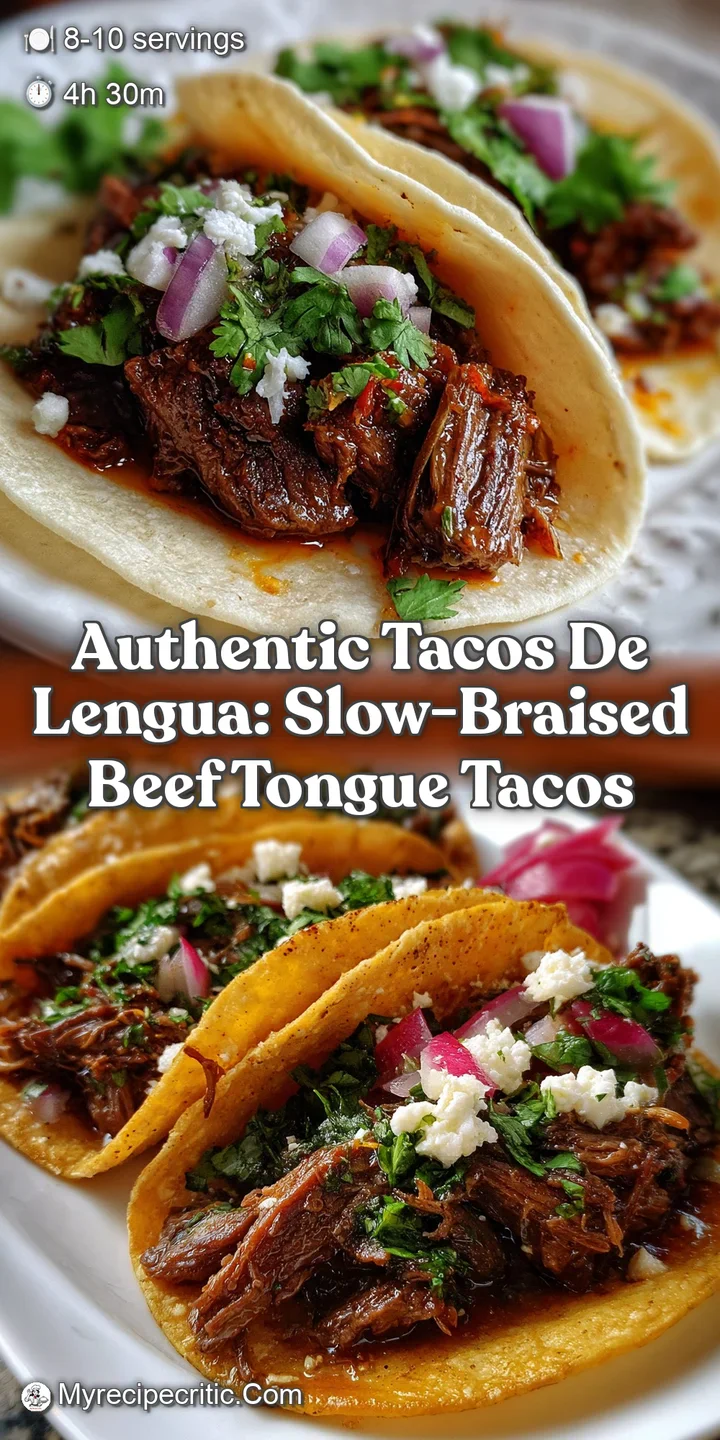 Authentic Tacos de Lengua: Slow-Braised Beef Tongue Tacos