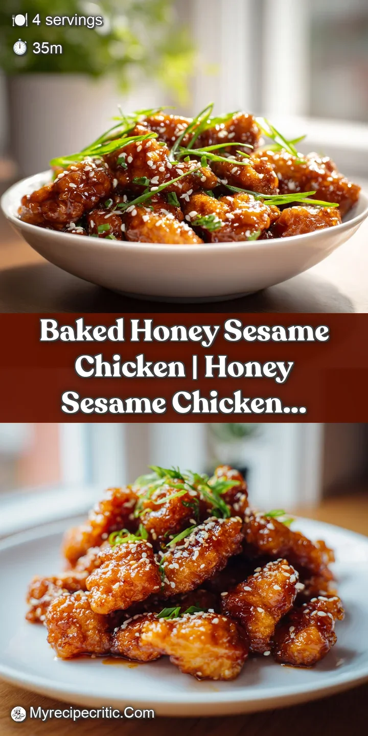 Close-up of a sticky honey sesame chicken wing, showing a caramelized crust and sesame seed texture.