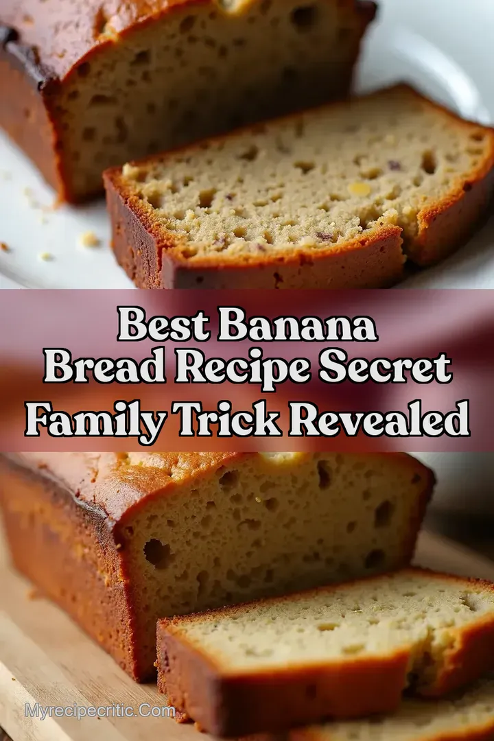 Best Banana Bread Recipe Secret Family Trick Revealed