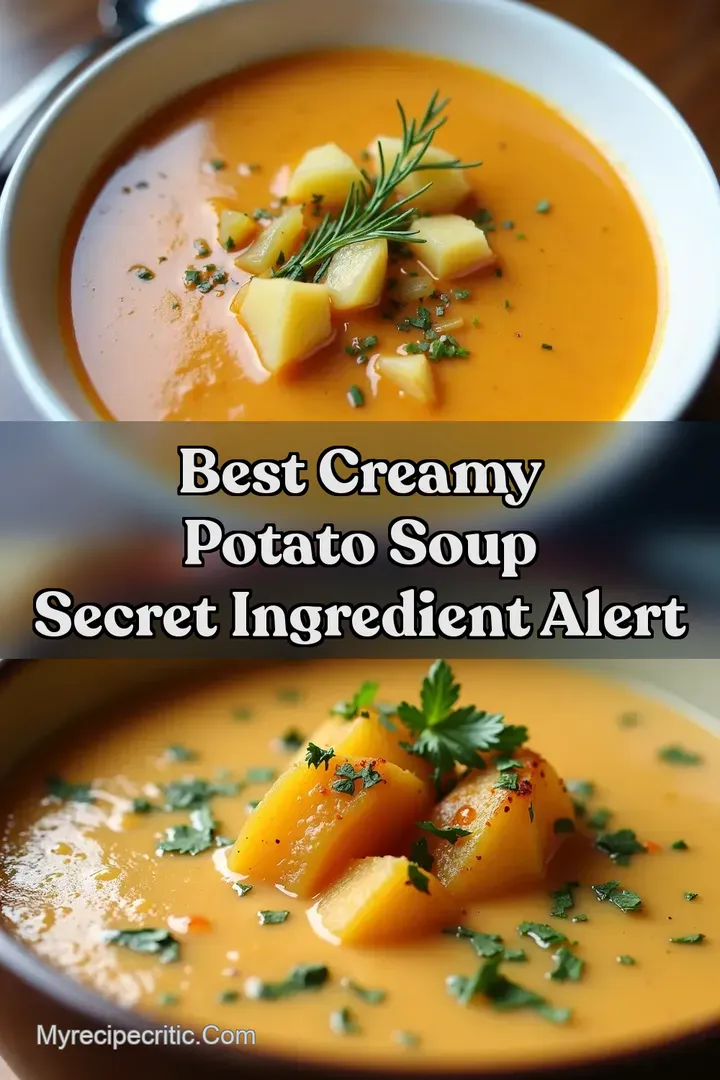 Best Creamy Potato Soup Secret Ingredient Alert