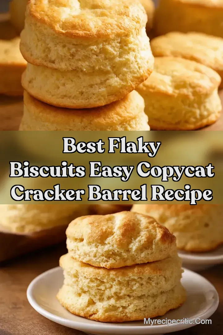 Best Flaky Biscuits Easy Copycat Cracker Barrel Recipe