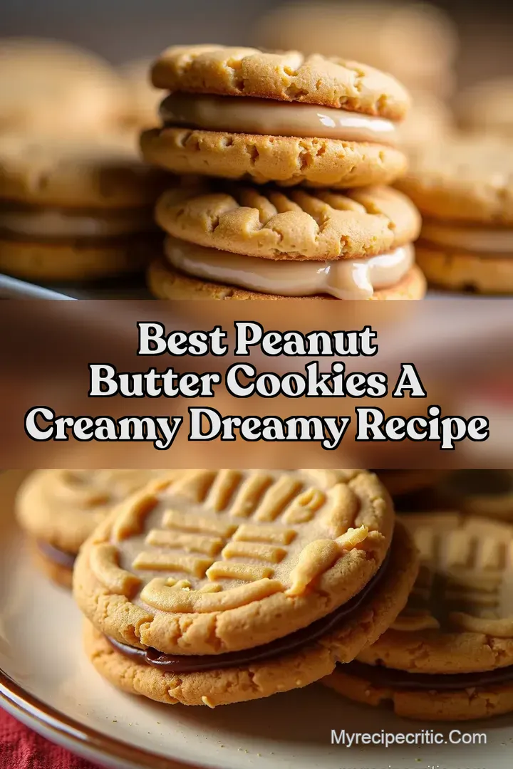Best Peanut Butter Cookies A Creamy Dreamy Recipe